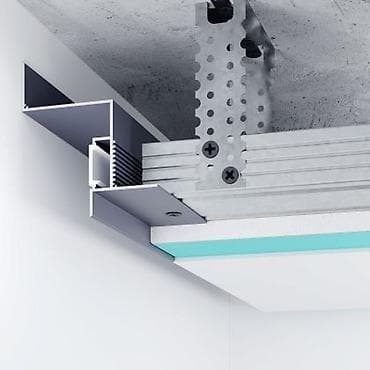 теневой профиль для гипсокартона цена: 🔥 ПАРЯЩИЙ ПРОФИЛЬ ДЛЯ ГКЛ ПОТОЛКА С ПОДСВЕТКОЙ | ОПТОМ ✔ Парящий — 5