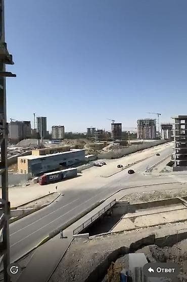 недвижимость нарын: 2 комнаты, 86 м², Асанбай мкр Элитка, 4 этаж, ПСО (под самоотделку) — 7