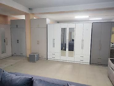 Сантехника: Шифоньер, шкаф для одежды, Прямой, ЛДСП — 1