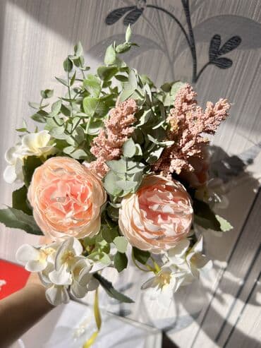 букет невесты бишкек цены: Продаю красивый искусственный букет для невесты. Покупала для себя для — 3