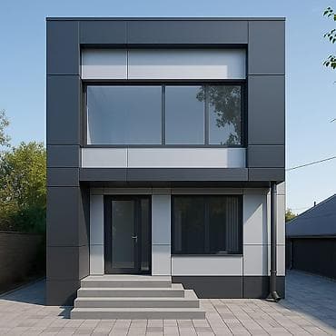 панели на стены: Фасадные работы и облицовка композитными панелями Профессиональная — 2