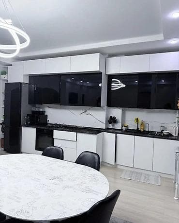 Батирлер: 3 бөлмө, 82 м², Юг-2 мкр Элитка, 9 кабат, Жаңы ремонт — 2