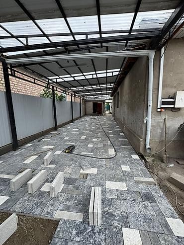 сухая стяжка пола цена: Укладка тротуарной плитки под ключ - Профессиональное мощение дворов — 6