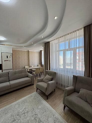 Квартиры: 2 комнаты, 82 м², Джал-15 Элитка, 10 этаж — 2