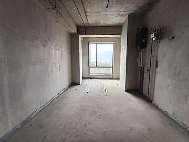 hostel osh: 2 комнаты, 63 м², 4 мкр Элитка, 15 этаж, ПСО (под самоотделку) — 2