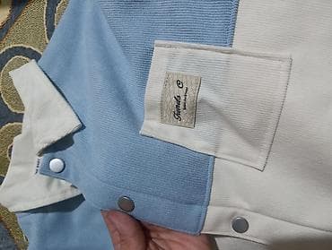 Бөбөктөр үчүн топтомдор: Балдар топиги, көйнөк, түсү - Ак, Жаңы — 3