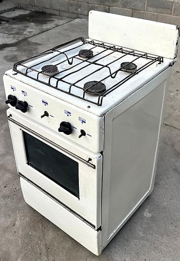 Газдык плита, Колдонулган, Полго орнотулма, түсү - Ак, Толук төлөө — 7