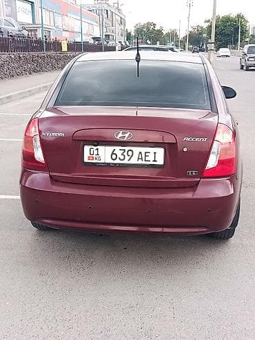 атего 823: Hyundai Accent: 2007 г., 1.6 л, Автомат, Бензин, Седан — 3