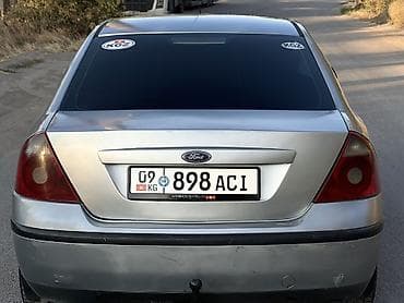 Транспорт: Ford Mondeo: 2003 г., 2 л, Автомат, Бензин, Седан — 6