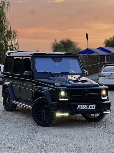 Mercedes-Benz G-Class: 2000 г., 5.5 л, Автомат, Бензин, Внедорожник