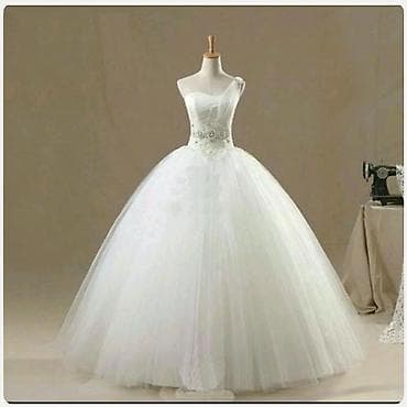 Свадебное платье, One size, С корсетом, Новый