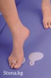 KOD-551: Силиконовые метатарзальные подушечки с кольцом Описание