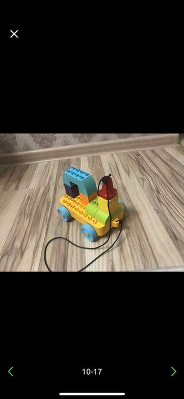 купить лего недорого: Развивающий игровой нобор lego duplo. каталка1000 сом. Набор состоит — 12