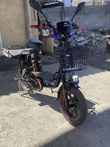 Велоаксессуары: Электровелосипед, Б/у — 2