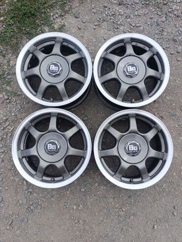 колёса на 14: Литые Диски R 14 Комплект, отверстий - 5, Б/у — 2