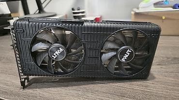 Видеокарта для ПК, Б/у, Palit, GeForce RTX, 12 ГБ