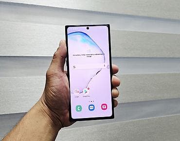Техника жана электроника: Samsung Note 10 Plus, Колдонулган, 256 ГБ, түсү - Кара, 1 SIM — 7