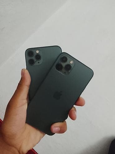 вйфон хр: IPhone 11 Pro, Б/у, 256 ГБ, Matte Midnight Green, 73 % — 1
