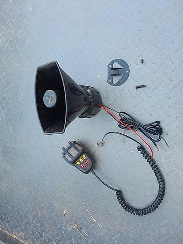audi a4 2009: Электросирена/громкоговоритель 24В, 100 Вт с проводным пультом — 7