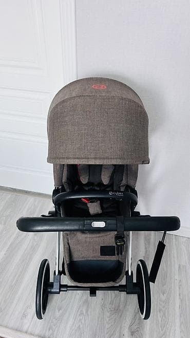 priam: Коляска, Cybex, цвет - Коричневый, Б/у, Самовывоз, Платная доставка — 4