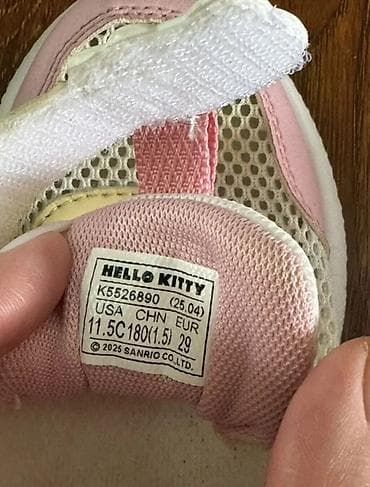 хелло кити: Детские кроссовки с рисунком Hello Kitty - Цвет — 5