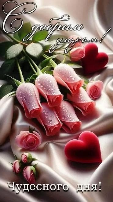 Открытка-изображение «С добрым утром! Чудесного дня!» - Цифровое