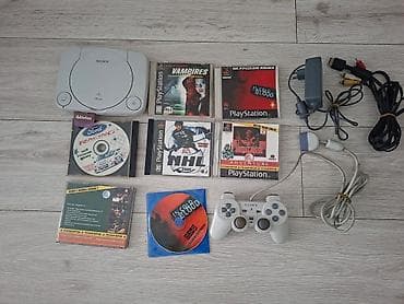 ps2 android: Продаю PS One slim, (Playstation 1), прошитая, в комплекте 1 — 2