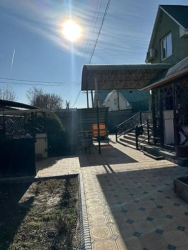 бассейны надувные: Просторный двухэтажный дом с мансардой и благоустроенным двором — 3