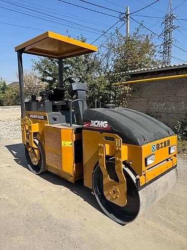 мото электрические: Двухвальцовый дорожный каток XCMG XMR30E 3.тонник - Тип: вибрационный — 7