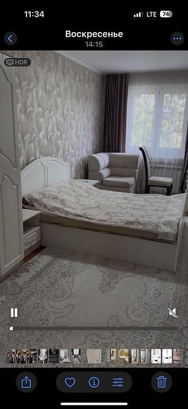 flat rent: 3 комнаты, 56 м², 104 серия, 5 этаж, Евроремонт — 3