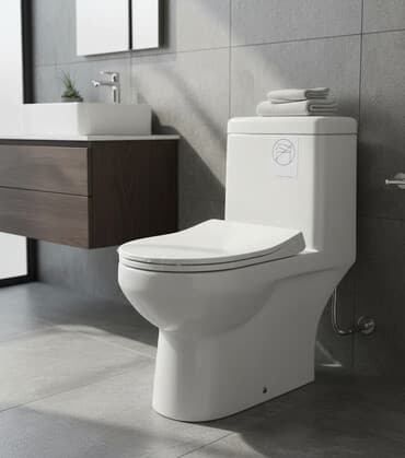 детские унитазы и раковины: Унитаз Полго орнотуу, Жаңы, Материалы: Керамика, Акылуу орнотуу — 1