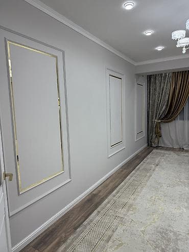 вагон чолпон ата: 2 бөлмө, 67 м², Элитка, 7 кабат, Дизайнердик ремонт — 9