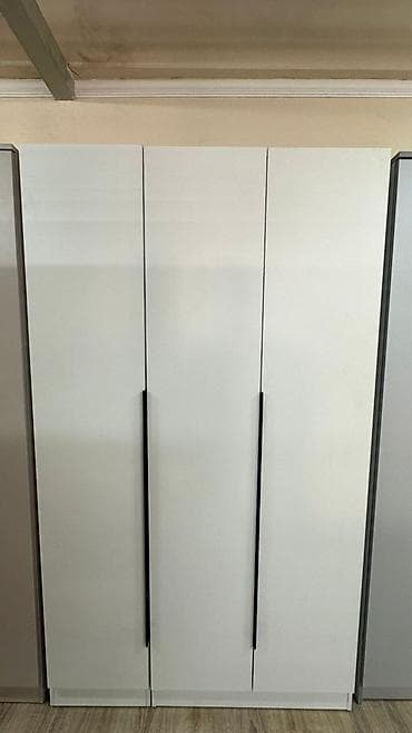 исфана мебел: Шифоньерлер, кийидер үчүн шкафтар, Түз, ЛДСП — 1