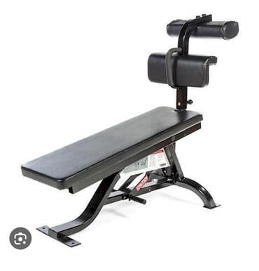 Скамья для пресса профессиональная 
заводская б\у