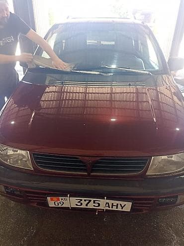 devo matiz: Mitsubishi Space Wagon: 1996 г., 2 л, Механика, Газ, Минивэн — 1