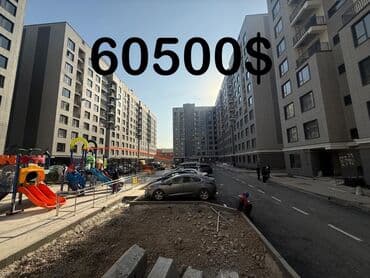 купить квартиру в бишкеке вторичное жилье: 1 комната, 42 м², 8 этаж, Евроремонт — 1