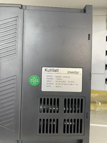конвер: Преобразователь частоты KuWatt MC9001-4T0075G - Мощность: 7.5 кВт — 2