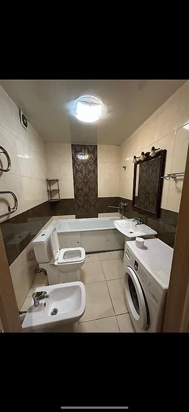 2 bedroom: 2 комнаты, Дордой Плаза ТРЦ Собственник, Семейным, от 3 месяцев, С мебелью полностью — 4