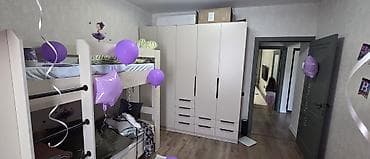 аренда иссык куль: 2 комнаты, 51 м², 105 серия, 2 этаж, Свежий ремонт — 9