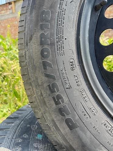 r18 обмен: Колеса в сборе R 18, Всесезонная, Запаска, Внедорожные (АТ/МТ), Железные — 6