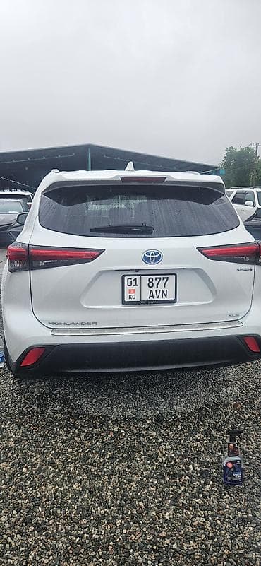 Унаа сатуу: Toyota Highlander: 2021 г., 2.5 л, Вариатор, Гибрид, Жол тандабас — 2