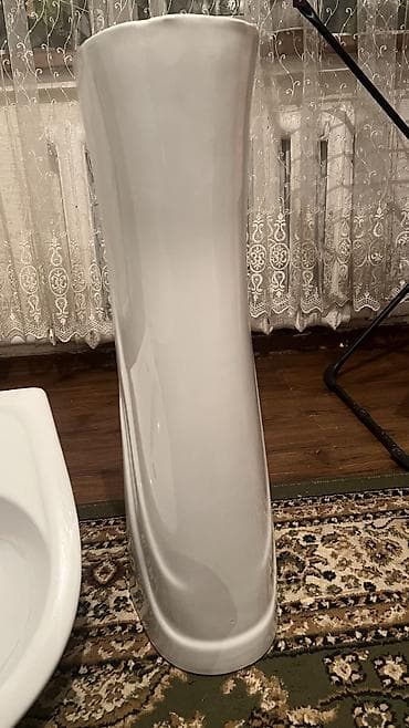 led par: Раковина для ванной, Особенности: Глянцевое, Овальная форма, Материал: Керамика — 4