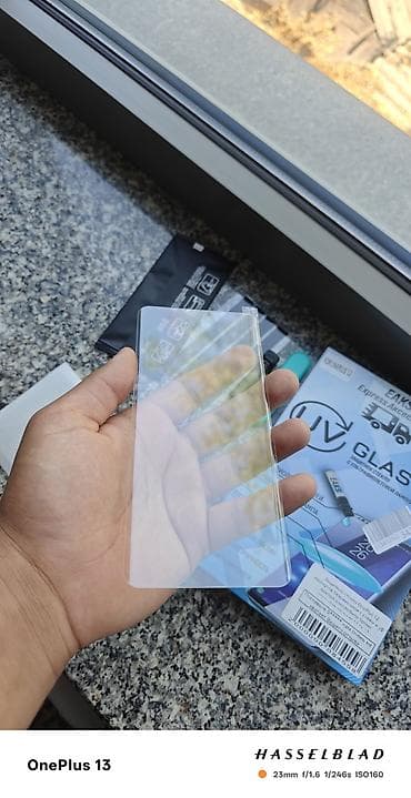 Защитное стекло EAKS UV Glass для OnePlus 12 - Полное покрытие