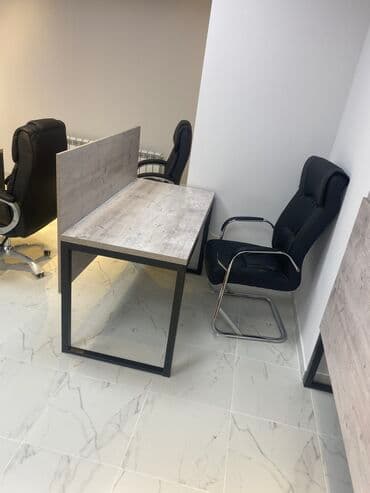 офисные столы бу: Стол лофт для офиса 
Длина 1.20 
Ширина 60
Высота 75 — 8