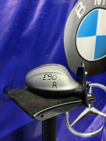 2007: Боковое правое Зеркало BMW Б/у, Оригинал — 1