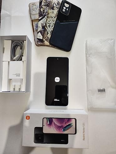 Техника жана электроника: Redmi, Redmi Note 12S, Колдонулган, 256 ГБ, түсү - Көк, 2 SIM — 4