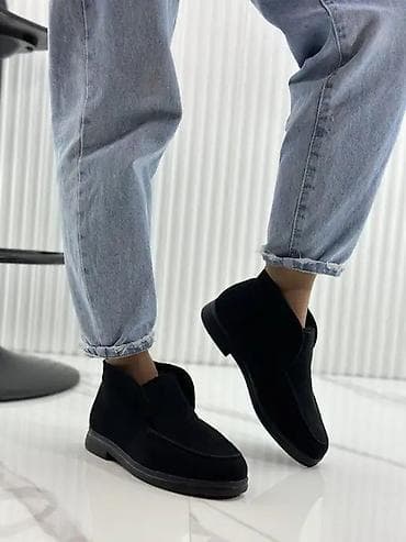 Кроссовки и спортивная обувь: ДЁШЕВО! Полуботинки автоледи Loro Piano из качественной замши, в — 1