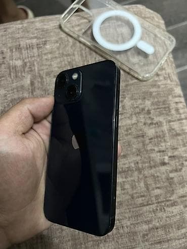13 mini 128: IPhone 13 mini, Б/у, 128 ГБ, Midnight, Чехол, 79 % — 3