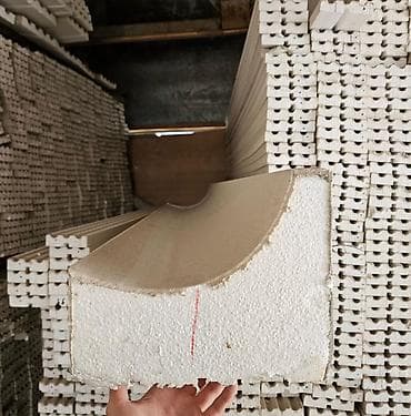 string art: Архитектурные молдинги/карнизы из пенополистирола с армирующим — 1