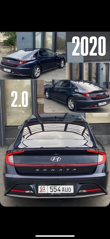 аренда авто бишкек на долгий срок: Сдаю Hyundai Sonata, Посуточно, Без водителя, | От 18 лет, Залог, Водительские права — 2